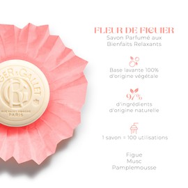 ROGER & GALLET | Body Wash & Body Soap for Women | Fleur de Figuier - Fig Blossom 3 x 3.5 oz
