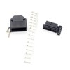 LoongGate OBD II Buchse 16 Pin Verdrahtungsstecker Adapter für OBD2