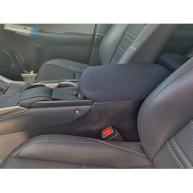 Auto Console Covers- Fits The Lexus NX 300 2015-2021 Center Console Armrest Cover Waterproof Neoprene Fabric - Black