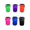 Kitchen 3pc Piece 4.5oz Color Glass Jars with Airtight Lid