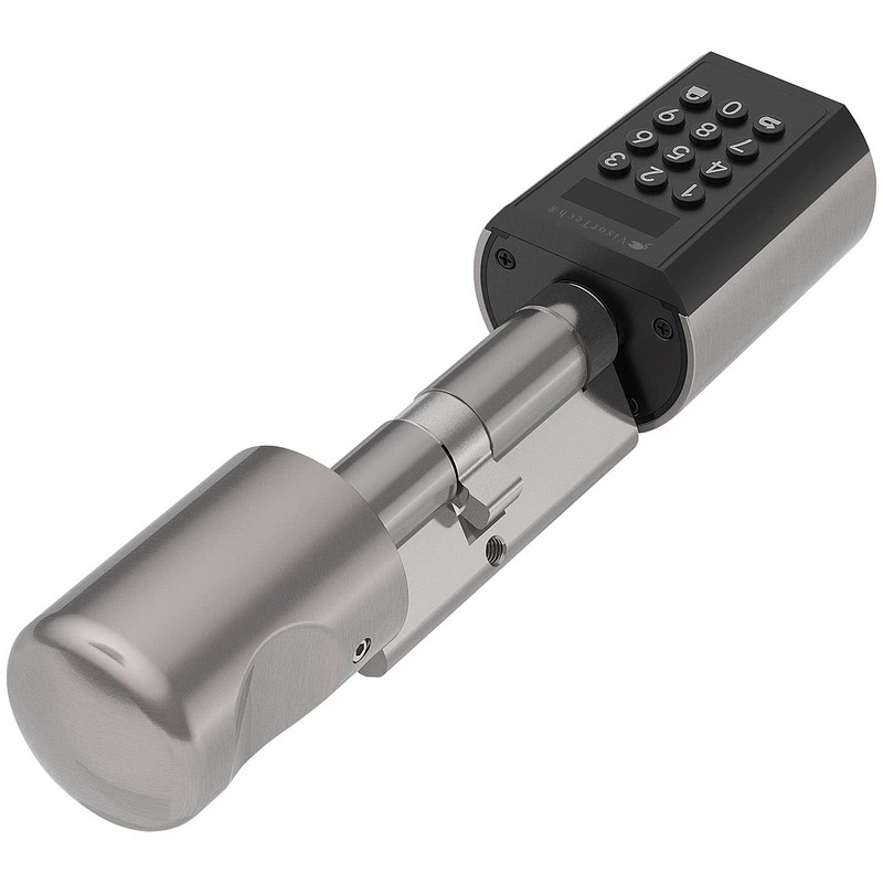 VisorTech Door Lock: Electronic Door Lock Cylinder, Transponder Bluetooth &