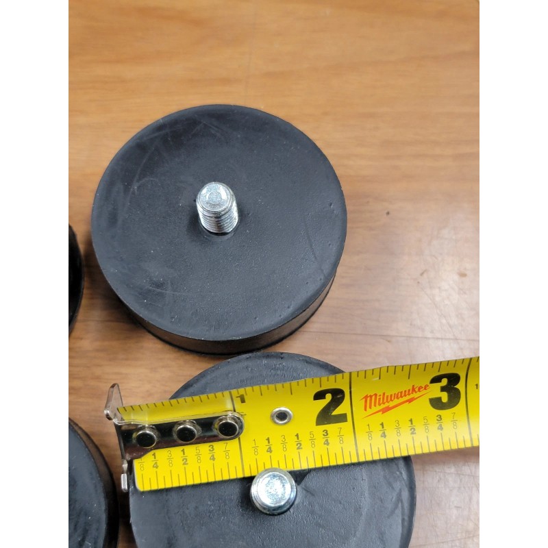 Bumpers 4 Rubber Bumpers for Trailer Ramp Door Truck Round