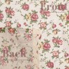 Moslovstar Romantic Blooming Roses 1 Panel Vintage Cotton Linen Half