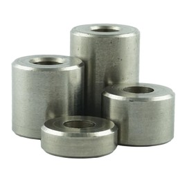 Stainless Steel Spacer Sleeve for M6 (10 Pieces) – Outer Diameter: 15 mm; Inner Diameter: 6.5 mm; Length: 25 mm – Spacer – Spacer Disc – VA Spacer Sleeve – Rust-Proof