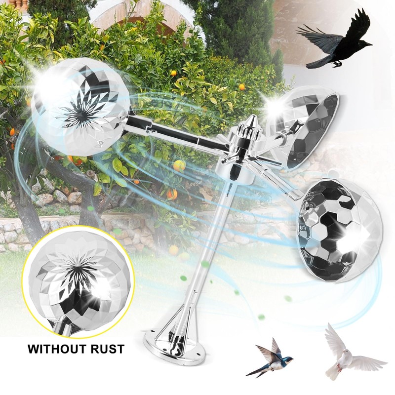 Flyonte Birds Reflect Deterrent Visual Bird Scarer Deterrent Devices Outdoor