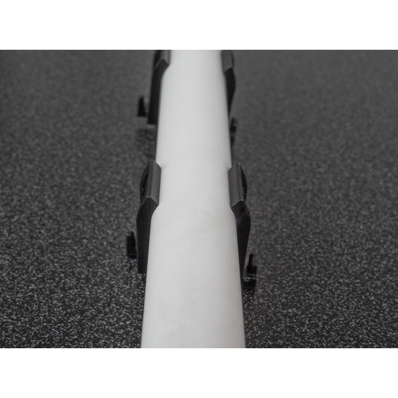 Pipe Clip 16 mm Black Set of 200