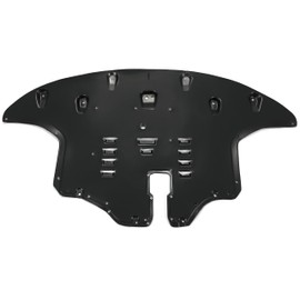 KUAFU Front Engine Splash Shield Compatible with 2016-2020 Kia Sorento EX LX S SX Limited Replacement for KI1228152 29110C6800 Engine Under Cover w/Aluminum Pad Black