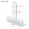 10Sets T Brackets, T Shape Connector 2020 Aluminum Extrusion Connector
