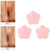 3PCS Shower Foot and Back Scrubber Silicone Wall Mounted Bath