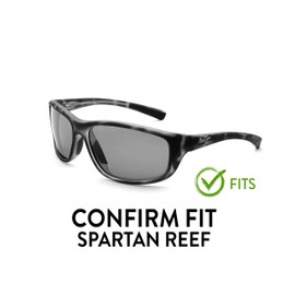 Apex Lenses Polarized Replacement Lenses for Maui Jim Spartan Reef MJ278 Sunglasses Deep Blue (Mirrored)