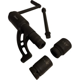 Professional EZ Travel Collection Semi Truck Big Rig, RV and Heavy Equipment Torque Wrench Multiplier with 4-Sockets (Gear Ratio: 1:58) (Without Case)