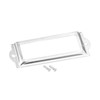 sourcing map Pack of 10 Metal File Name Cards Frame