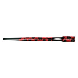 Fukui Craft PBT Nanaku Takushima Chopsticks 8.9 inches (22.5 cm), Black Autumn Cherry Blossoms 62160390