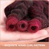Toyotress Wand Curl Crochet Hair - 8 Inch 6 Packs