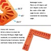 90 Degree Corner Positioner, CTRICALVER 2 Pieces 6" Durable Engineering