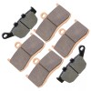 Caltric Front & Rear Brake Pads for Triumph Daytona 675