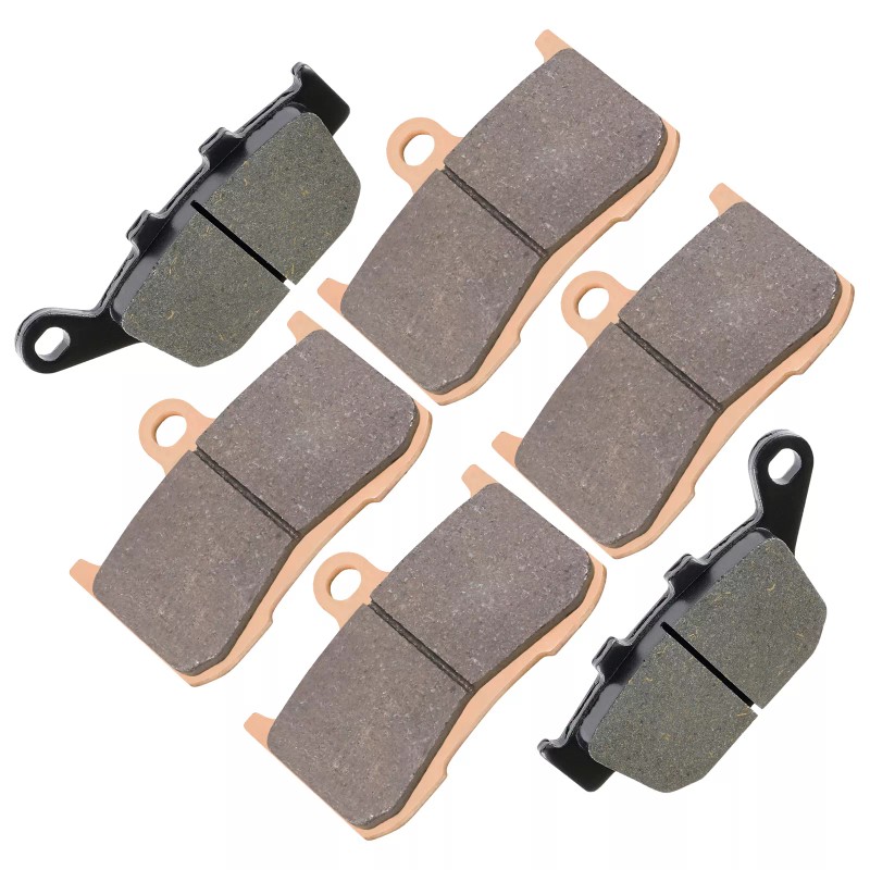Caltric Front & Rear Brake Pads for Triumph Daytona 675