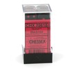 Chessex DND Dice Set D&D Dice-16mm Opaque Black and Red