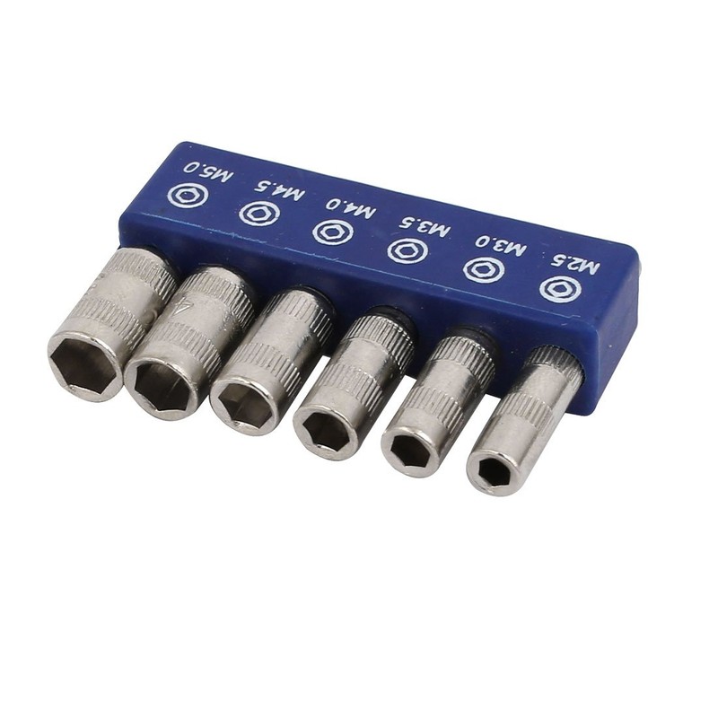 Sourcingmap M2.5 M3 M3.5 M4.0 M4.5 M5 Hex Socket Nut