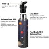 AUUXVA Space Solar System Planet Water Bottle Vacuum Insulated Stainless