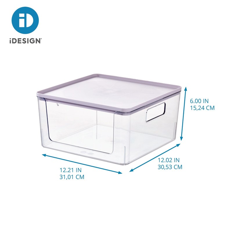 Rosanna Pansino x iDesign Recycled Plastic Open Front Kitchen Storage