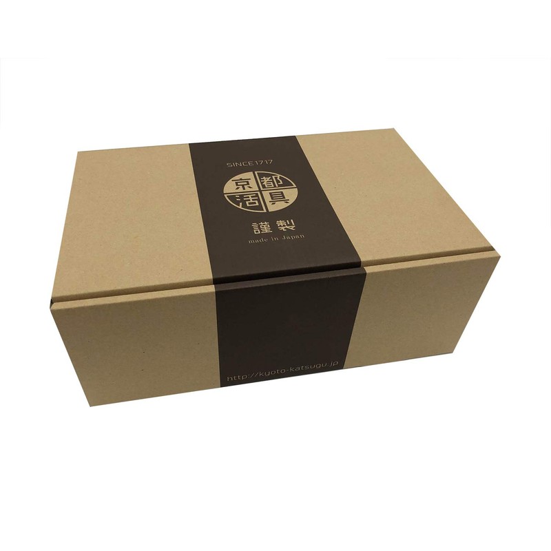 Kyoto Katsugu Snow Flat Pot, Frosted, 7.9 inches (20 cm),