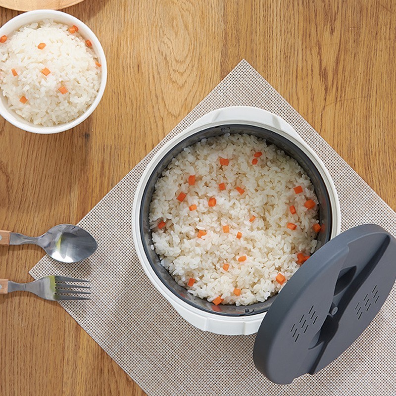 Microwave Rice Cooker 2L Food Grade PP Material Rice Spoon