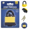 40mm Laminated Waterproof Steel Padlock Heavy Duty Outdoor Lock with