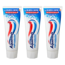 アクアフレッシュ クリアミント 140g×3個セット 【医薬部外品】