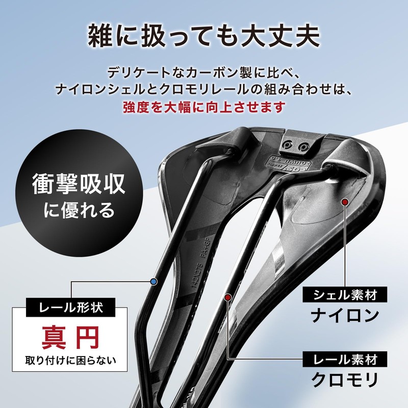Geartle Bicycle Saddle Comfort 3D Print Road Bike Cross Bike