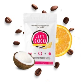 Let´s Coco | Exfoliante Natural De Café Anti-celulitis Bolsa