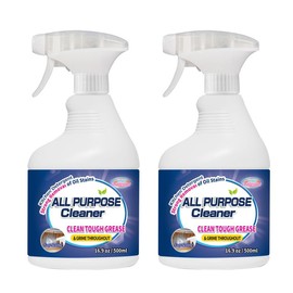 Kitchen Heavy Oil Cleaning Agent All Purpose Degreaser. Residential Commercial Oven, Grill and Fryer Cleaner - 17 fl oz Household house cleaning tools:_Blue 3PCS