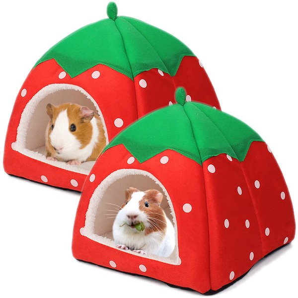 Tierecare Guinea Pig Hideout 2 Pack Guinea Pig Bed House