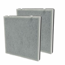 Vital 100 Air Replacement Filter, True HEPA 3-in-1 H13 High Efficiency Activated Carbon Filter fits for LEVOIT VITAL 100 Air Purifier Filter Vital 100-RF Air Filter,Yellow (VITAL 100-RF, 2 Pack)