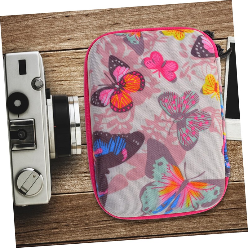 TEHAUX 15Grid Camera Case Durable Hard Bag with Zipper Closure