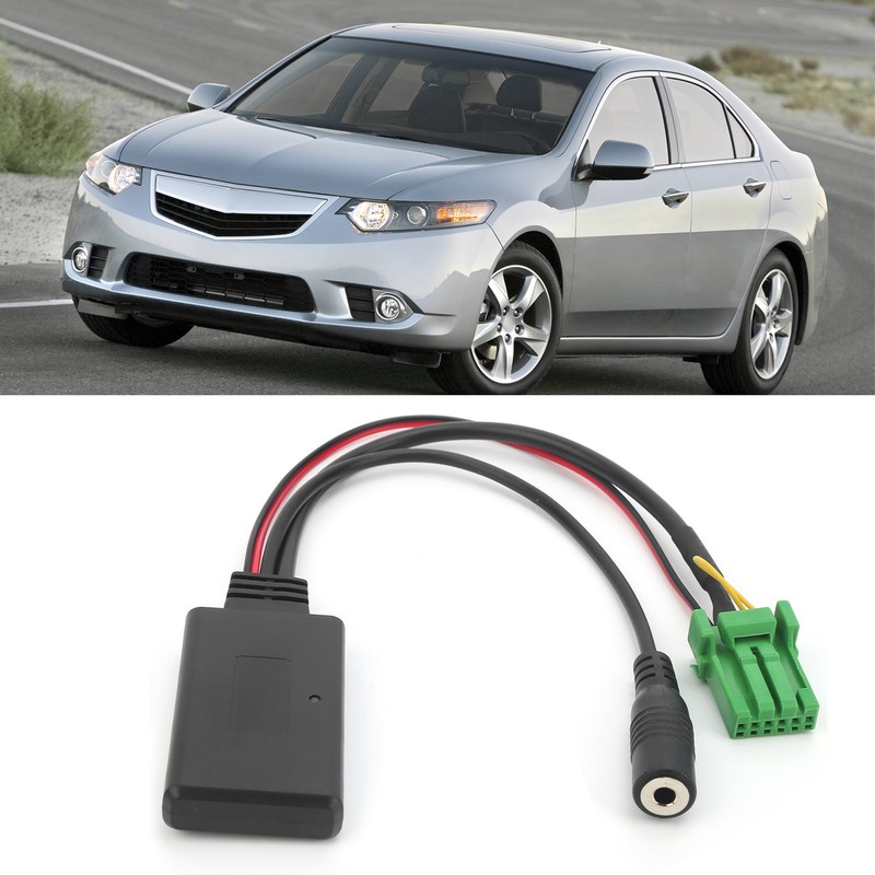 Car AUX Cable 5.0 Bluetooth Microphone Harness Audio Wire Fit