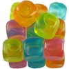 eMKay Multi-Coloured Reusable Ice Cubes for Cooling Your Drinks (Pack