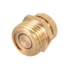 sourcing map 1/2BSP Male Thread Dia Air Compressor Part Brass
