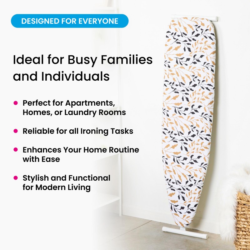 M Maxima, Ironing Board Cover and Pad, Better Quality, Fire-Resistant,