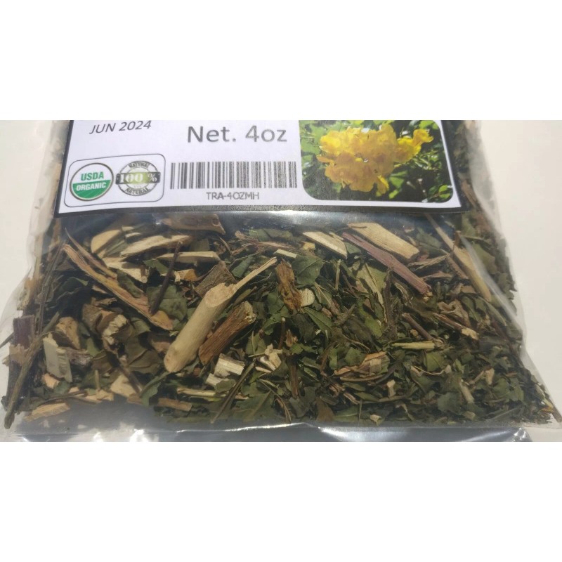 Mexican Herbs 4oz Tronadora (yellow elder/bell),Diabetina, retama, tecoma stans, Tronadora