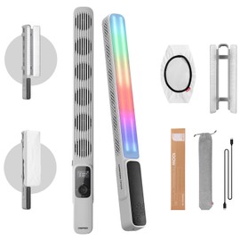 ZHIYUN CINEPEER CF100 Combo 100W LED Video Light Wand Max 2610 Lux RGB 2700K~6500K CRI 96+ Portable Light Stick with 6 Effects Continuous Output Lighting