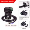 YnGia Waterproof Motorcycle Handlebar Switch, Universal 22mm Motorcycle Handlebar Headlight