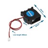 ECSiNG 4pcs Cooling Fan of 4020 for 3D Printers Blowers