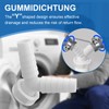 XHNKEG Washing Machine Connection Adapter, Double Connection Washing Machine 1