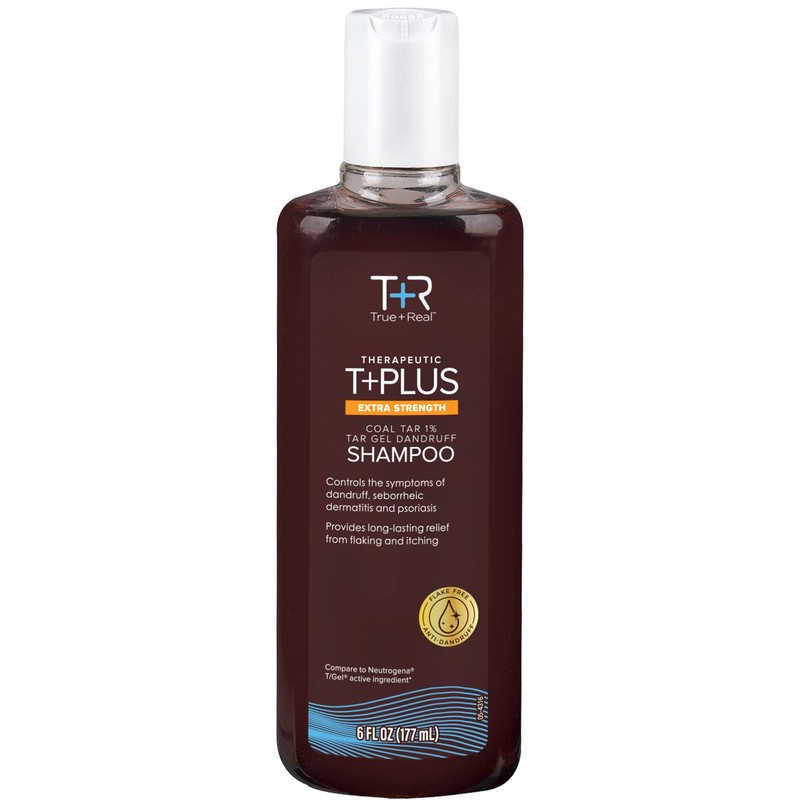 Truereal Coal Tar Therapeutic Gel Anti-dandruff Shampoo 1 6 Ounce