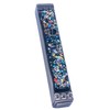 Sparkling Art Glass Mezuzah - 3.5 Inch - Easy Mount