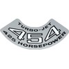 OER Air Cleaner Decal Turbo-Jet 454/425 HP Fits Camaro Nova Chevelle Impala Corvette