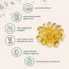 Micro Ingredients Aceite de algas vegano con omega 3, 240