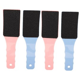 Mikinona 4 Pcs Foot File Heel Pads Shoe Inserts Foot Cream Heel File for Cracked Heels Shower Foot Scrubber Foot Remover Foot Pedicure Machine Foot Pumice Foot Remover Heel - Feet