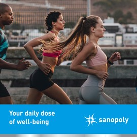 SANOPOLY Priosa® Athleticum 180 Capsules, High Performance + Strong Muscle Building + Fast Recovery, Nutrient Mix with Amino Acids, Minerals, Trace Elements & Vitamins, Vegan